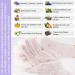 4 Pairs Moisturizing Peeling Hand Mask with Honey & Milk - Natural Plant Extracts Collagen Brightening & Anti-Aging Repair (Honey & Lavender) - Buy Online on GoSupps.com