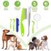 Starfa Lab Tick Removal Tool Set - 7PCs Plastic Lever & Stainless Steel Tweezers for Dogs Cats & Humans - Buy Online on GoSupps.com