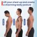 Posture Corrector for Men and Women | Upper Back Brace for Clavicle Support | Relieve Neck & Back Pain | Improve Posture | Adjustable Universal Size - Buy Online on GoSupps.com