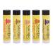 The Naked Bee Lip Balm Sampler  Coconut & Honey  Orange Blossom Honey  Pomegranate & Honey  Grapefruit Blossom Honey  Lavendar & Beeswax Absolute