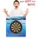18-Inch Magnetic Dart Board Set for Kids - Indoor Outdoor Game with 12 Darts - Dartboard Toys for Boys Ages 6-12 - Buy Online on GoSupps.com