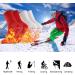 Heated Socks | Self-Warming Foot Warmers | Magnetic & Turmaline Heating Socks for Men | Winter Heating Socks in Red & White - International Shipping Available - Buy Online on GoSupps.com