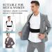 Meltor Adjustable Posture Correction Back Support for Men & Women - Breathable Lightweight and Effective Posture Improvement - Buy Online on GoSupps.com