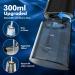 Buy Cordless Water Dental Flosser - 8 Jet Tips 300ML Portable & Rechargeable IPX7 Waterproof for Effective Teeth Cleaning - Perfect for Home & Travel (Black - Buy Online on GoSupps.com