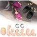 Shop Gamira Funny Toe Shoe Charm Set - Cute Chicken Clog Sandal Decorations for Men & Women | Perfect Party Gifts - Buy Online on GoSupps.com