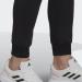 Buy adidas Men's Essentials Fleece Pants - Regular Tapered Fit in Black/White | International Shipping Available - Buy Online on GoSupps.com