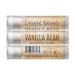 Delight Naturals Coffee Run Lip Balm Gift Set - Creamy Coffee Chai Tea and Vanilla Bean - Buy Online on GoSupps.com