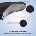 LERSVICVIL 19 Momme 100% Pure Mulberry Silk Sleep Mask - Luxury Eye Shade with Adjustable Strap (Black) - Buy Online on GoSupps.com