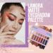 Best Pro Eyeshadow Palette Matte - 16 Highly Pigmented Vegan Shades for Warm Natural Smoky Eye Makeup - Buy Online on GoSupps.com