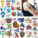 60pcs Temporary Tattoos: Waterproof Body Art Stickers for Fan Games & Events - Football Designs for Boys, Girls, Men, Women - Party Favors & Scholl Rewards - 10 Sheets - Buy Online on GoSupps.com