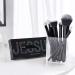 Jessup 10pcs Black Makeup Brush Set - Professional Brushes with Natural Synthetic Hair for Foundation, Blending, Blush, Concealer, Eyeshadow, Eyebrow, Eyeliner - T323 - Buy Online on GoSupps.com