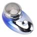 Electric Barber Clipper Professional Precise Trim Long Battery Life Beard Trimmer Portable for Home to Salon (Gradient Blue)
