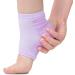 Glowxie Moisturizing Gel Heel Socks - 2 Pairs | Deep Hydration for Cracked Heels with Essential Oils and Vitamins | Open Toe Design - Buy Online on GoSupps.com