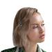 Kitsch Hematite Rhinestone Snap Clips - Set of 2 | Trendy Hair Accessories - Buy Online on GoSupps.com