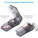 Pill Cutter and Splitter with Blade and Storage Compartment - Black - Buy Online on GoSupps.com