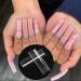 KOXXIAMOQ 240 Soft Gel Full Cover Nail Tips for Nail Extensions Clear Square Coffin Fake Nail Tips No C Curve Nail Tips Long Acrylic False Nails Traceless(transparent) - Buy Online on GoSupps.com