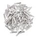 Pack of 100 Single Prong Alligator Clips Bows Metal Clips