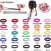 100PCS Seamless Nylon Hair Ties for Women, Girls, Toddlers & Kids - No Crease Elastic Hair Bands (4CM) - Ponytail Holders for Thin Hair - Buy Online on GoSupps.com