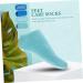 SKISUNO Gel Lined Socks 2 Pairs Gel Socks Miss Shopping Cart Soft Vegetable Gel Moisturizing Gel Heel Socks 22x10x1cm - Buy Online on GoSupps.com