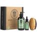 Guardenza Beard Starter Kit - Beard Oil - Beard and Face Wash - Beard Brush