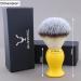 JAG Shaving Razor Brush - Synthetic Silver Spitzhaar Shaving Brush for Men & Women - Yellow Shaving Cream Brush - Perfect Match for Your Razor - Buy Online on GoSupps.com