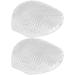 GALPADA 1 Pair Bra Pads Silicone Bra Cups Cutlets Bra Inserts Silicone Bra Insert Pads Inserts Chicken Cutlets Bra Pad for Women Pad