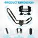 ECOTRIC Kayak Roof Rack J-Bar Rack Set of 4 - Universal HD Kayak Carrier for Car SUV Truck - Buy Online on GoSupps.com