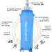 LIQUIDPACKPRO 500ml Soft Water Bottle - Portable 17oz Flask for Running, Hiking, Cycling - Buy Online on GoSupps.com