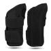 Wrist Brace Carpal Tunnel Splint Compression Wrist Support Fixator for Relieve Arthritis Tenosynovitis Wrist Pain Sport Sprain (L right+left) Pair right left Large (1 Pair)