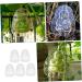 Happyyami Transparent Fruit Mold 5pcs Vegetable Growing Mini Accessories Clear Fruit Growing Adorable Fruit Gourd Cucumber - Buy Online on GoSupps.com