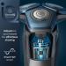 Philips Norelco Shaver 7500 with SenseIQ Technology - Wet & Dry Electric Shaver | Quick Clean Pod | Travel Case & Pop-up Trimmer - Buy Online on GoSupps.com