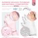 Saviland Anti UV Gloves for Gel Nails - 2 Pairs, UPF200+ Professional Protection Gloves for Gel Manicures - Pink/Nude - Buy Online on GoSupps.com