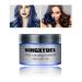 Blue Hair Dye Wax Color Temporary Hair Color Natural Hair Color Wax 24 Hours Long Lasting Effect Washable Clean Color Hair Wax Suitable for Daily Parties Cosplay Halloween