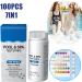 Clicitina Pool Water Quality Test - 7 pH Test Strips for Accurate Pool Care | Floating Paper for Easy Use - Buy Online on GoSupps.com