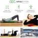 Spin Fitter by Sissel Anthracite - Effective Massage Device for Back & Balance | Ideal for Pilates Yoga | Relieve Tension & Blockades at Home - Buy Online on GoSupps.com