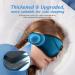 Bluetooth Sleep Headphones & White Noise Sleep Mask | 3D Eye Mask with 38 Soothing Sounds | 16-Hour Playtime | Light Blocking & Auto-Off Timer | Best Sleep Aids for Restful Sleep (Blue - Buy Online on GoSupps.com