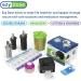 Ezy Dose Ear Wax Cleaner for Humans - Includes 10 Saline Packs - Antibacterial Syringe with Tri-Stream Tip - Buy Online on GoSupps.com