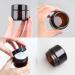 CREMEDING 50ml Refillable Brown Glass Cosmetic Containers - Set of 4 | Eco-Friendly & Reusable for Creams Lotions & Oils - Buy Online on GoSupps.com