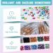 Clyhon 2500PCS Crystal AB Rhinestones Flat Back Gems with Tweezers - Nail Art Tools for Nails, Clothes, Face Craft - Buy Online on GoSupps.com