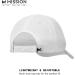 MISSION Cooling Performance Hat - Unisex Baseball Cap | Instant-Cooling Fabric | Adjustable Fit | White - Buy Online on GoSupps.com