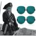 4pcs Adjustable 3D Eye Patches for Adults | Soft Lazy Eye Patches for Strabismus & Vision Improvement - Green - Buy Online on GoSupps.com