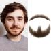 Realistic Human Hair Fake Mustache Beard Goatee - Brown | Entertainment Drama Party Movie Prop - Buy Online on GoSupps.com