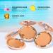 Oulac Sensual Touch Powder Sunkissed Bronzer - Subtle Shimmery Bronze Powder for Natural Glow (B02) Gold Coast - Buy Online on GoSupps.com