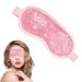 Cooling Eye Mask | Gel Pearl Cool Mask for Hot/Cold Therapy | Eye Relaxation & Sleep Aid | Reusable Pink Design - Buy Online on GoSupps.com