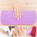 Soft Cotton Cloth Hand Holder Cushion Pillow Nail Arm Towel Rest Nail Art Manicure Salon Half Column Tools Random Color - Buy Online on GoSupps.com