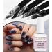 15ml Soak Off 9D Cat Eyes Magnetic Gel Polish in Bright Silver - Multicolor UV Gel Nail Enamel with Glitter Velvet Finish - Buy Online on GoSupps.com