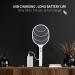 Himalayan Glow Bug Zapper Electric Fly Swatter - Rechargeable Mosquito Repellent 3000 Volt - Indoor & Outdoor Use - Set of 2 with USB Charging Cable - Buy Online on GoSupps.com