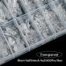 600Pcs Short Oval French Nail Tips - Clear Half Cover False Nails | Natural Acrylic Nails for Salons & DIY - A-Clear - Buy Online on GoSupps.com