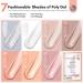 Saviland 8 Colors Poly Nail Gel Kit Poly Nail Extension Gel Pink Series with Base & Top Gel 36W U V LED Light Basic Nail Tools All-in-one French Manicure Starter Nail Kit for Home DIY 3A-7 Colors Poly Gel Nail Kit with Nail Drill - Buy Online on GoSupps.com