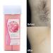 Wax Roll On Professional Roll on Depilatory Wax Hair Removal Wax Cartridge for Men-Women 4 Pack Wax Depilatory Wax Roller 100g (Rose) - Buy Online on GoSupps.com